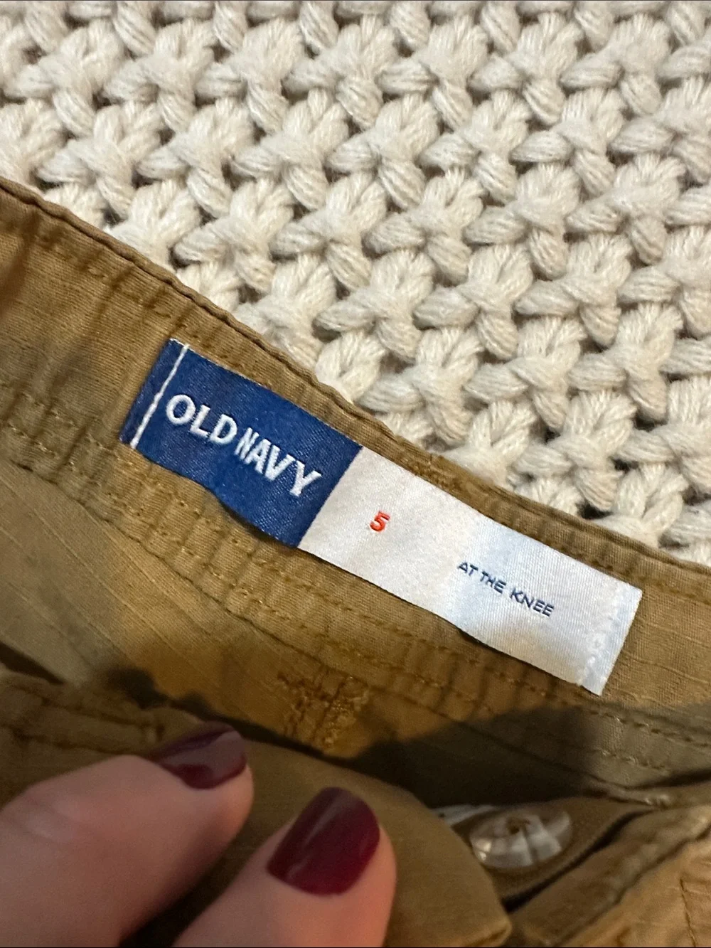 Old Navy Boy’s Brown Cargo Shorts